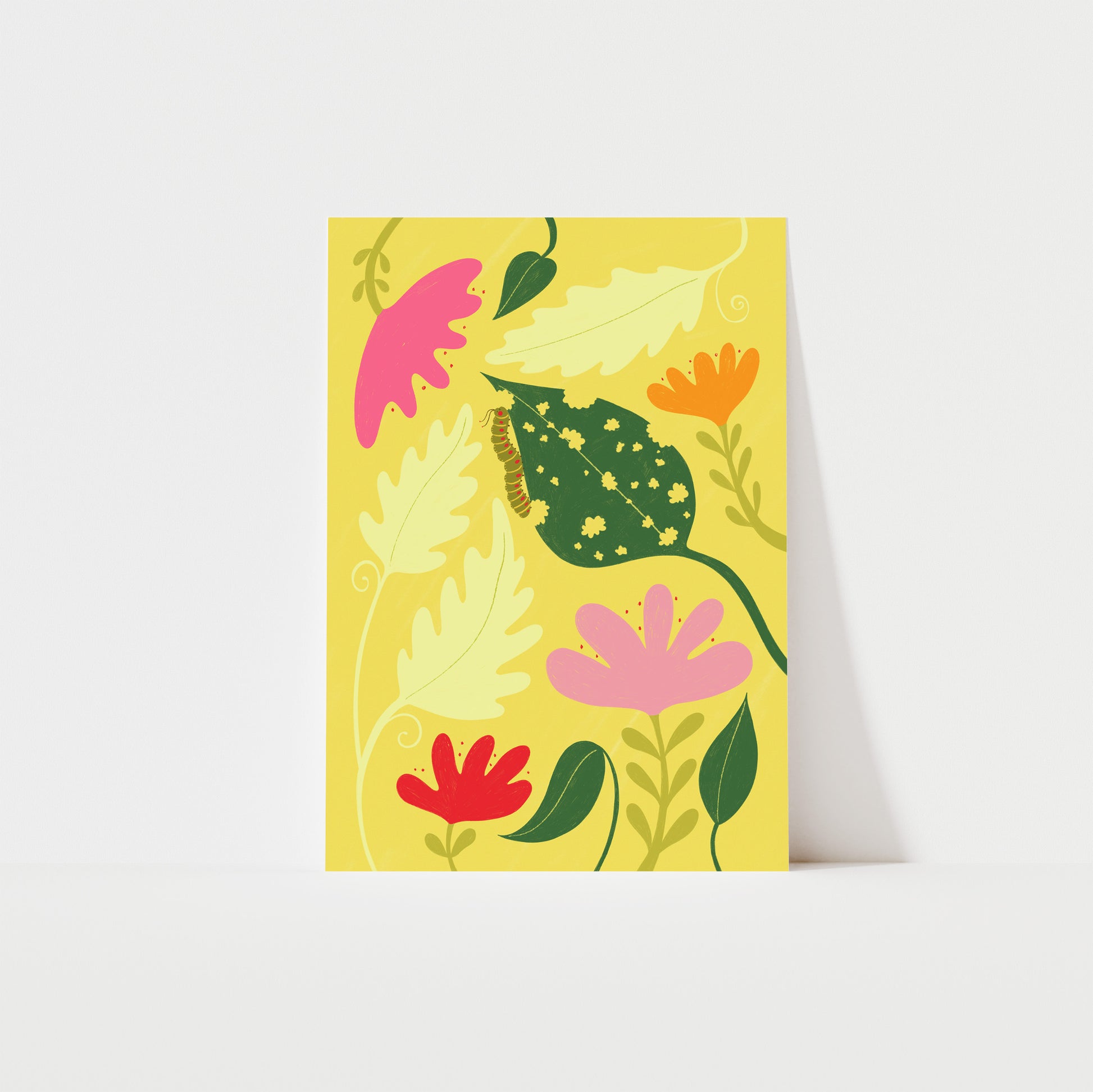Chunky Caterpillar Art Print image 0