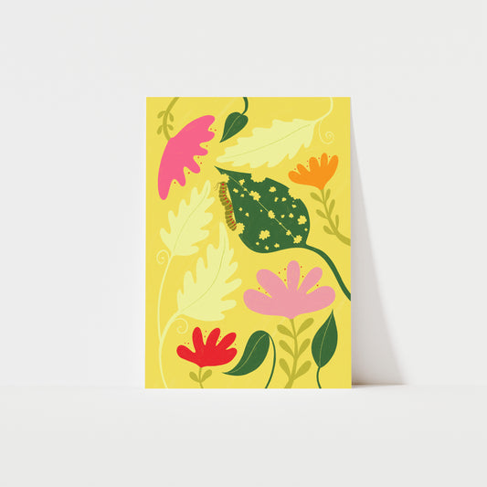 Chunky Caterpillar Art Print image 0