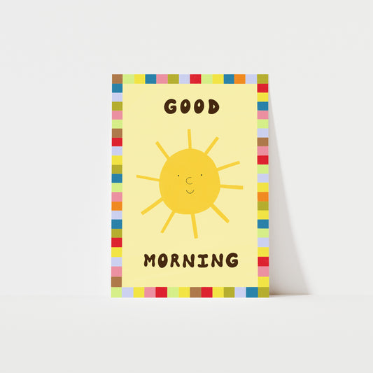 Sunshine Good Morning Art Print image 0