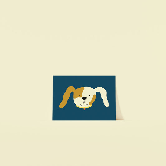 Spaniel Dog Postcard Print image 0