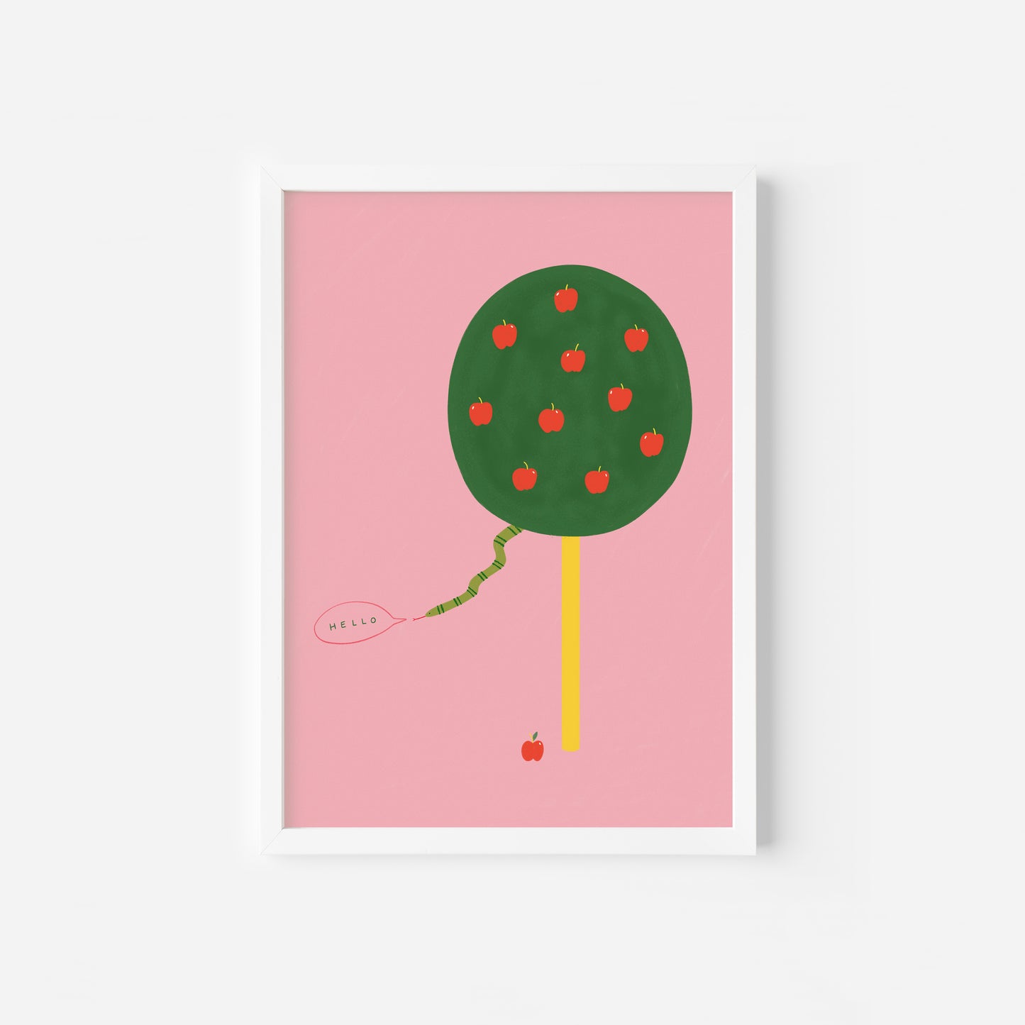 Apple Tree Art Print image 1