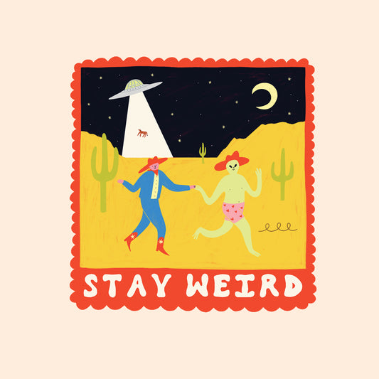 Stay Weird Sticker image 0