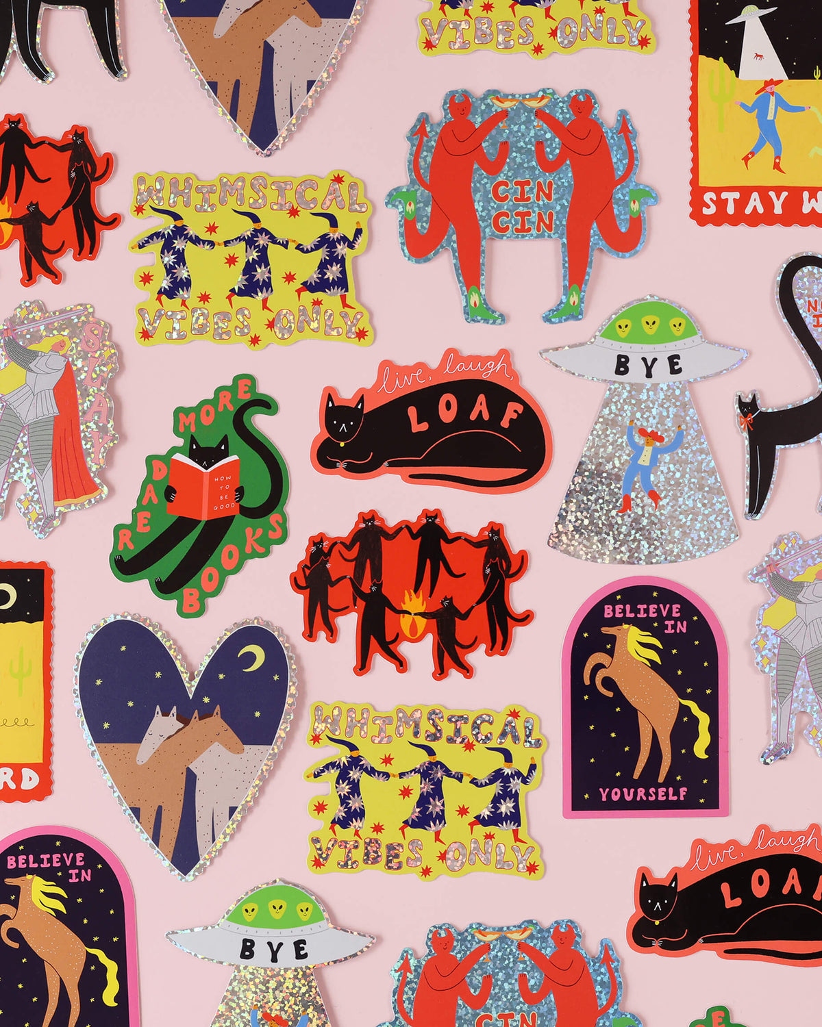 4x Random Sample Sticker