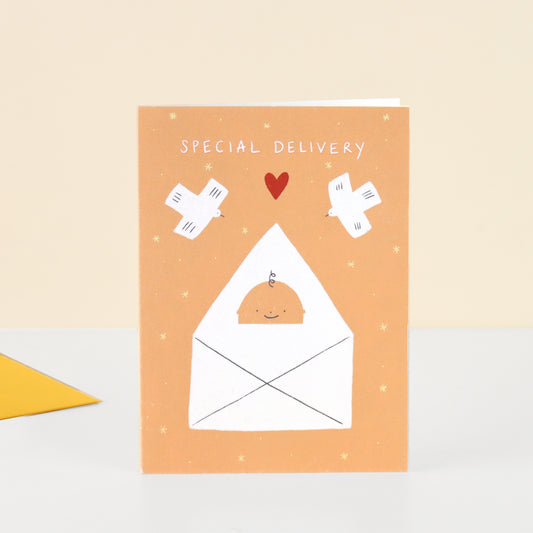 Special Delivery New Baby Card image 0