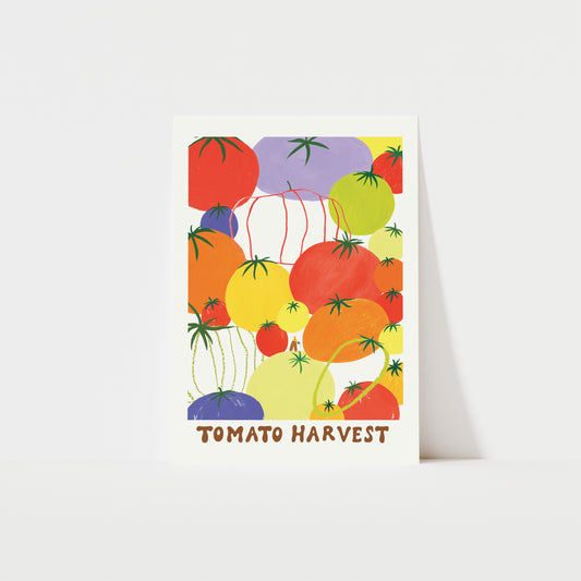 Tomato Harvest Art Print image 0