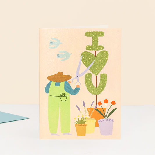 I Love You Gardener Card image 0