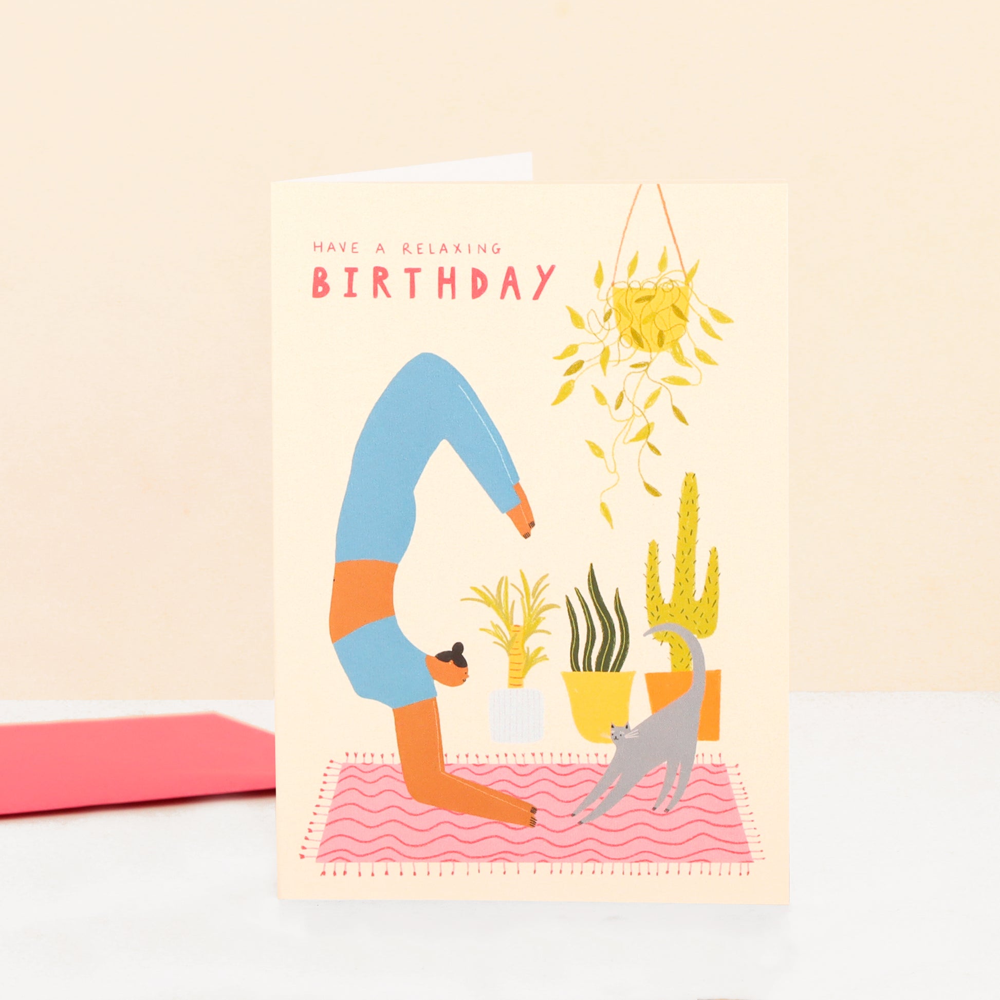 Yoga Birthday Card image 2