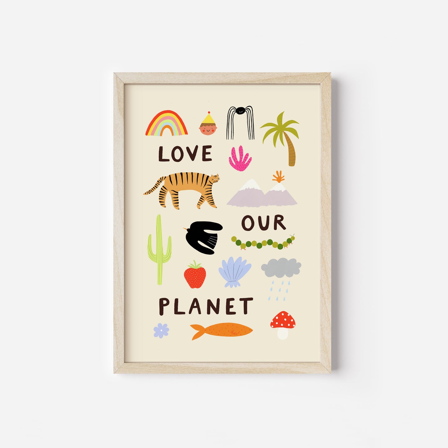 Love Our Planet Art Print image 6