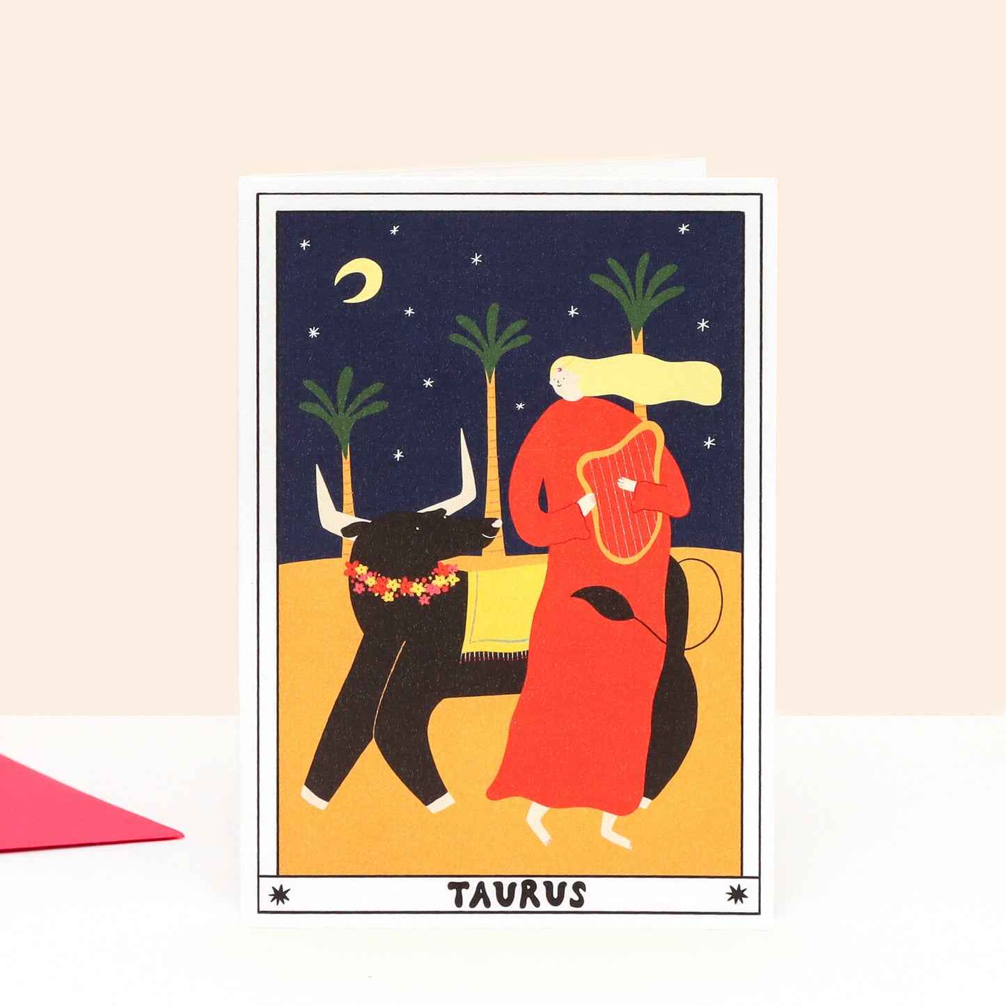 Tarot Taurus Birthday Card image 0