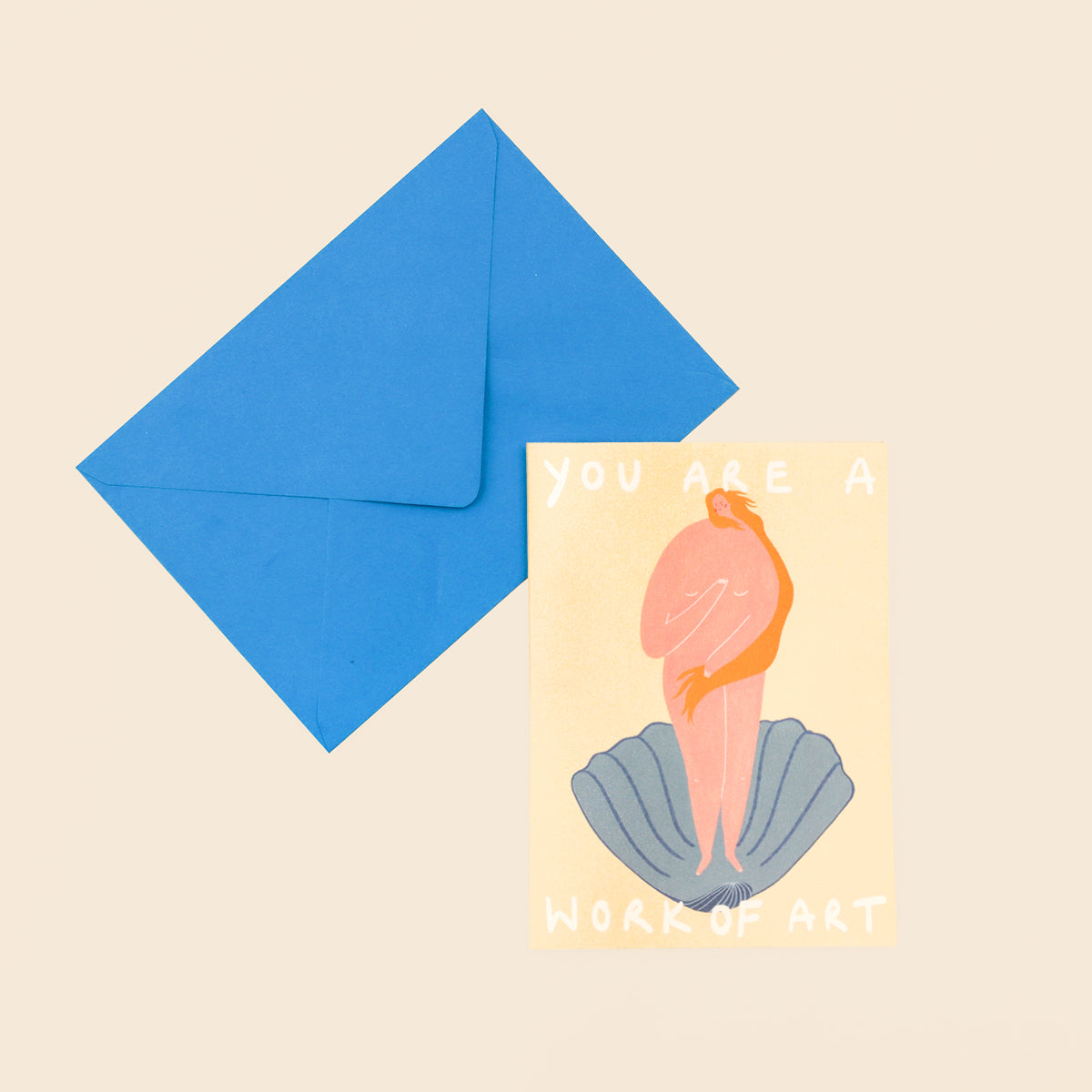 You Are A Work Of Art Greeting Card image 0