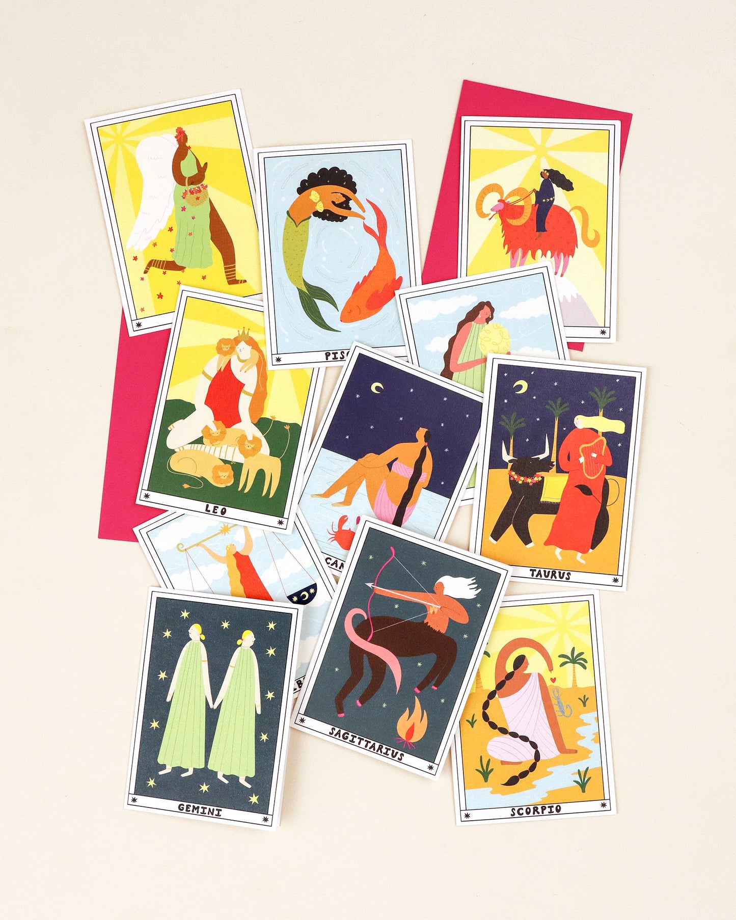 Tarot Gemini Birthday Card image 3
