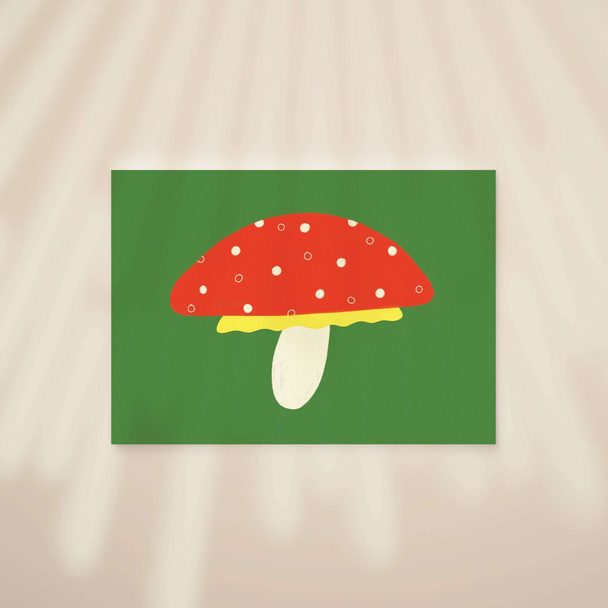 Mushroom Postcard Print image 2