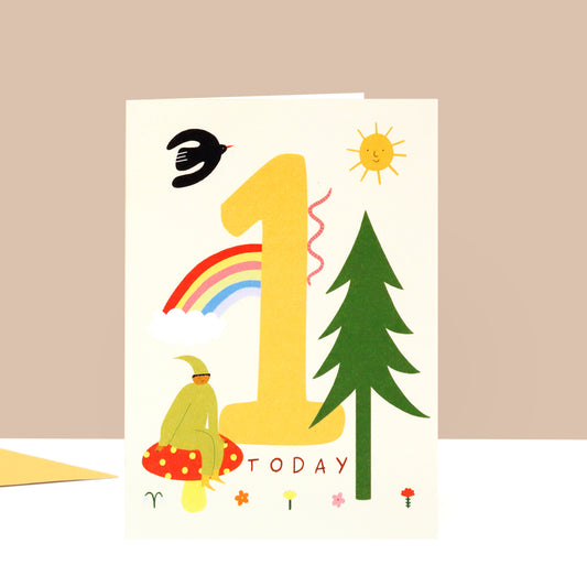 Age 1 Birthday Card image 0