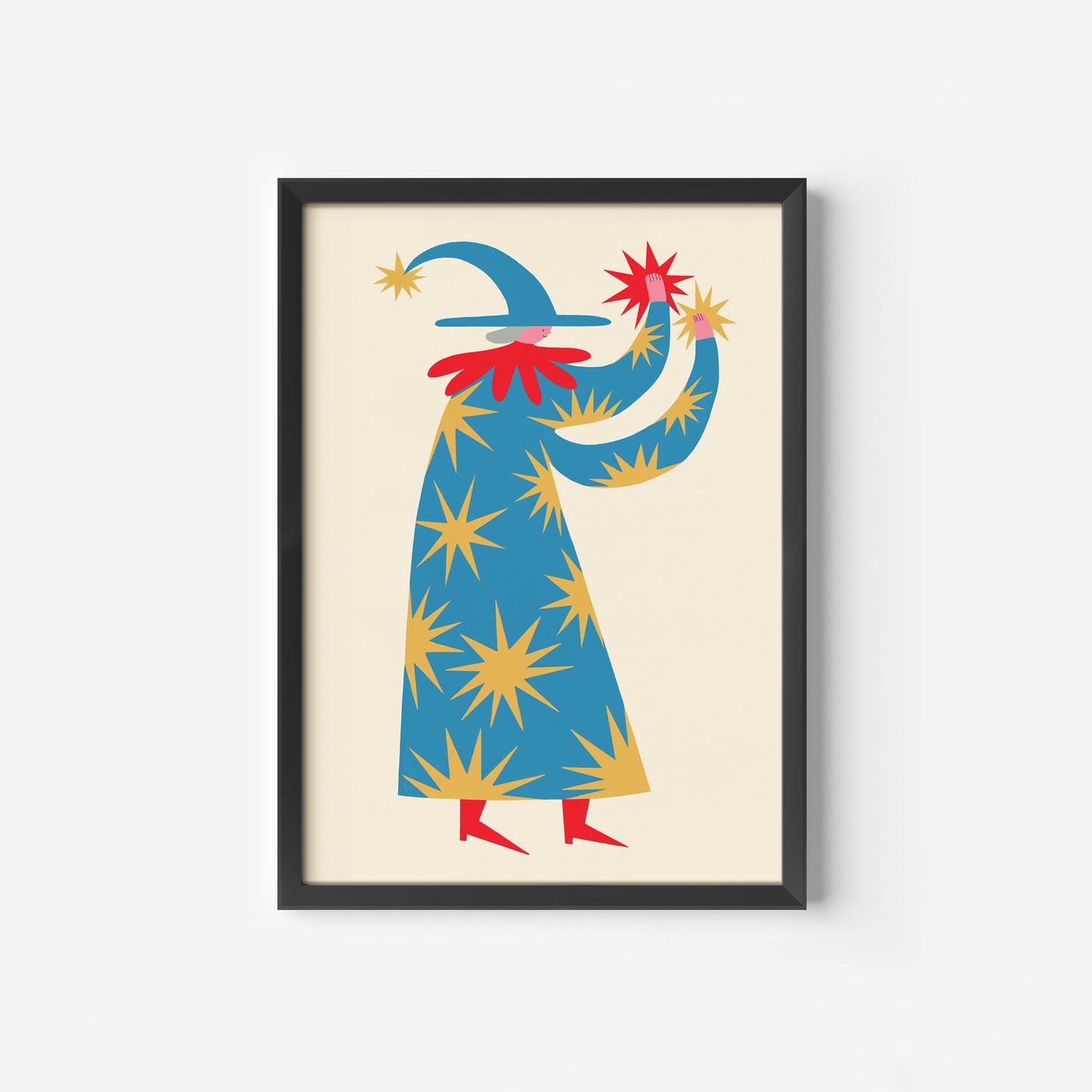 Magical Wizard Character Art Print image 8