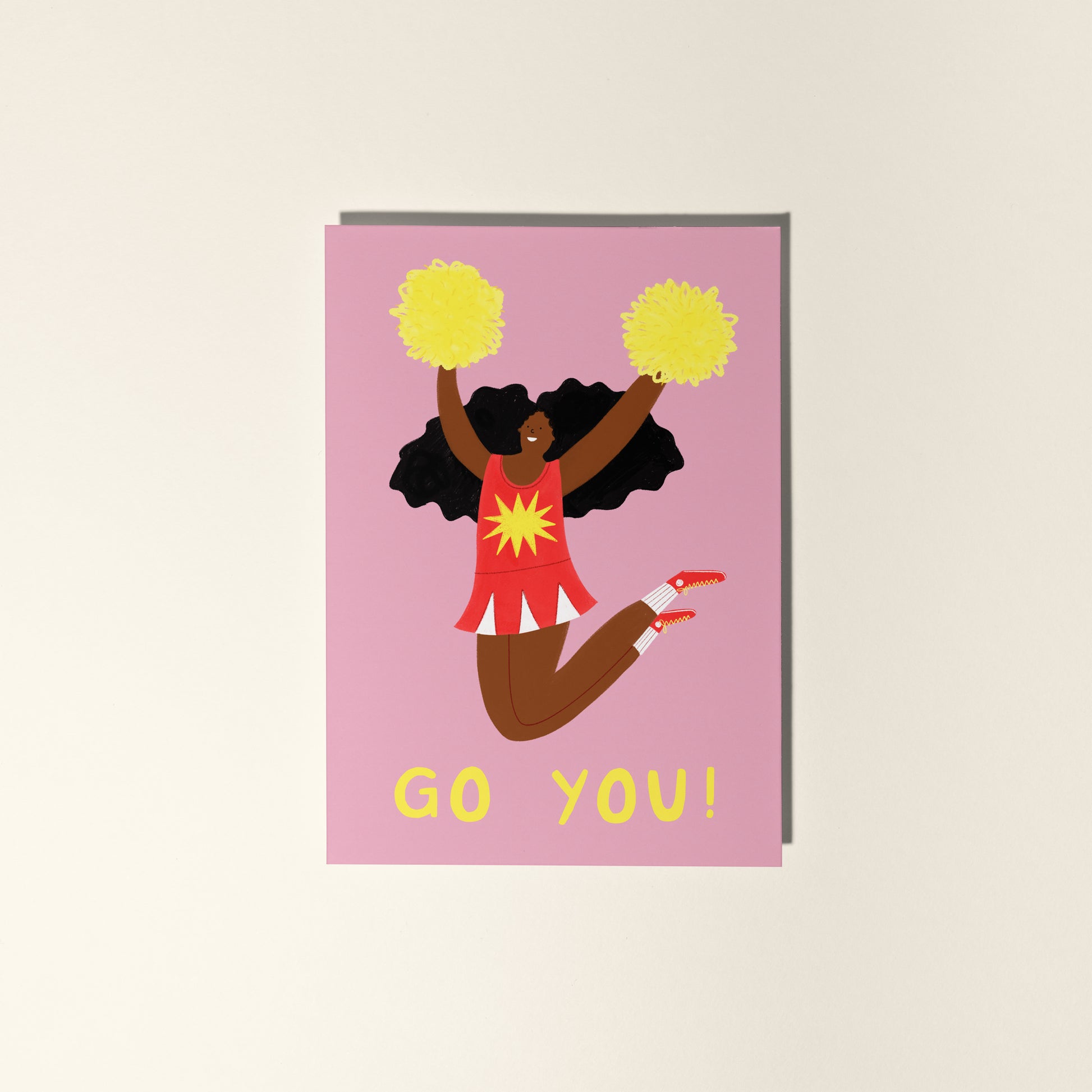 Go You! Cheerleader Achievement Card image 2
