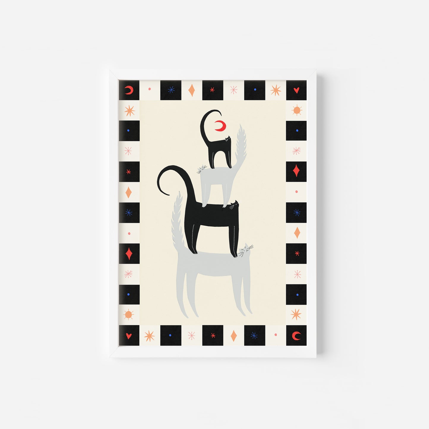 Cat Friends Art Print image 9