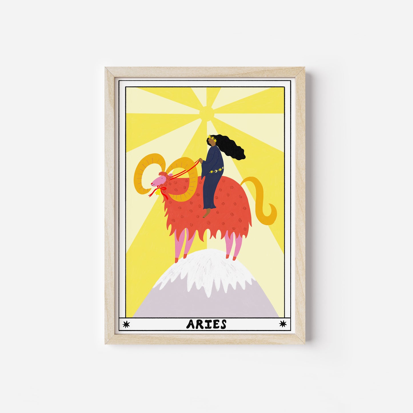 Tarot Aries Art Print image 3