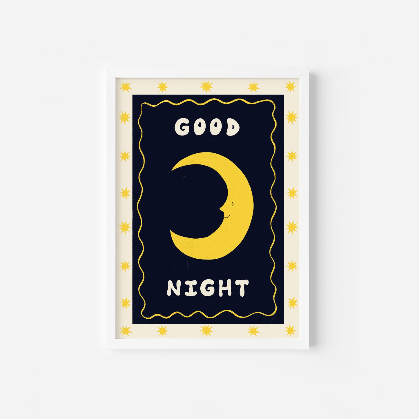 Moon Good Night Art Print image 1