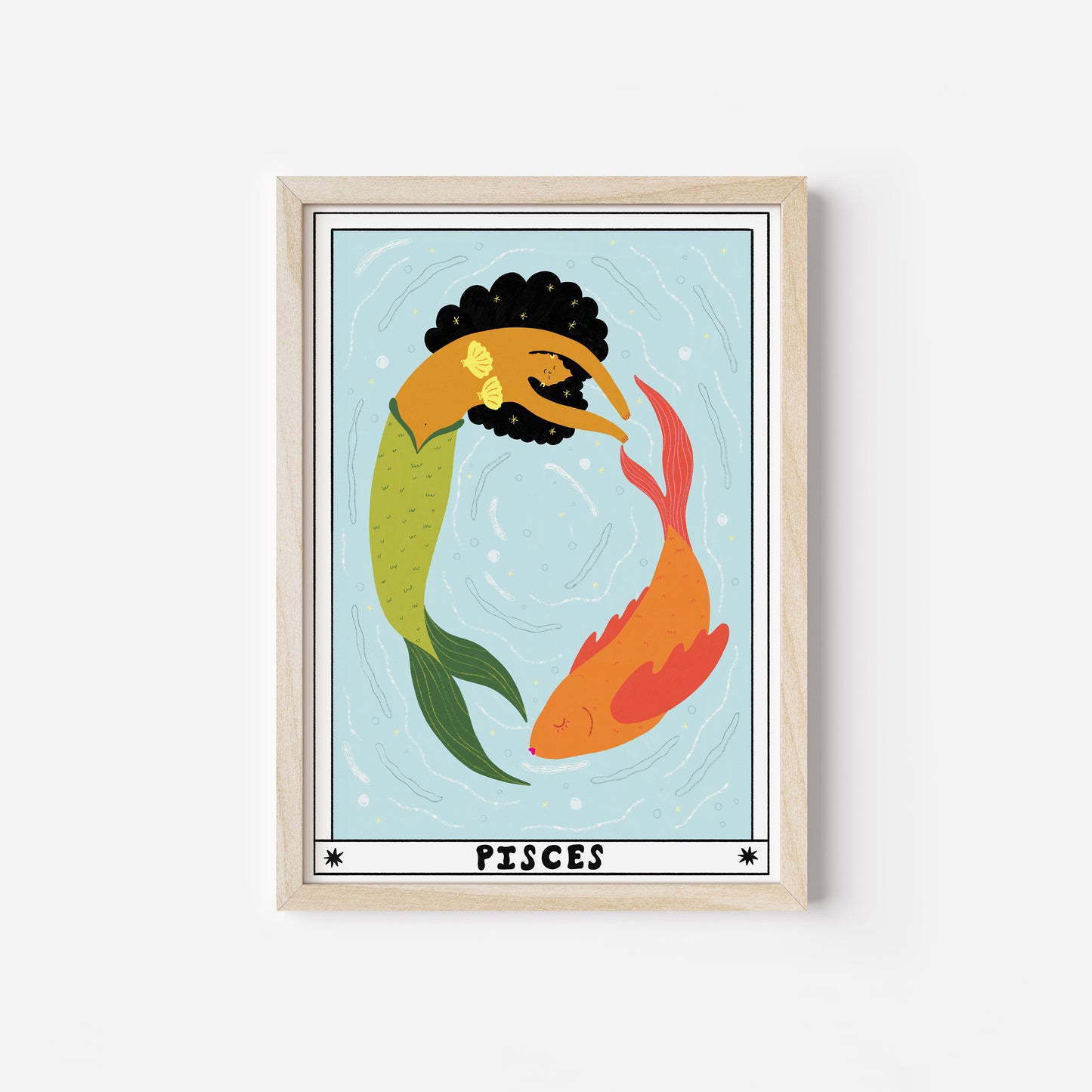 Tarot Pisces Art Print image 3