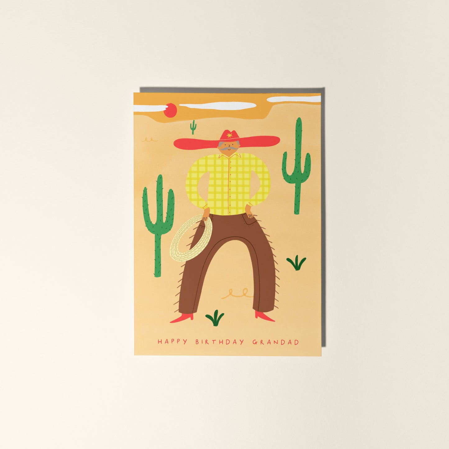Cowboy Grandad Birthday Card image 2