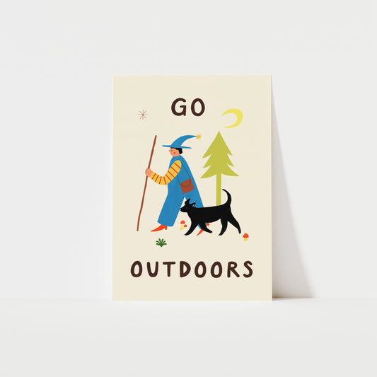 Go Outdoors Art Print image 0
