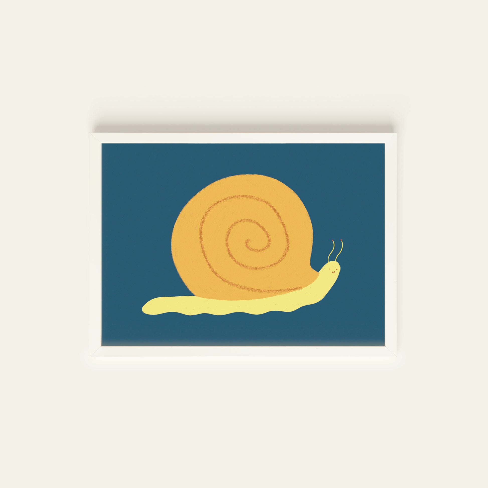 Snail Postcard Print image 2