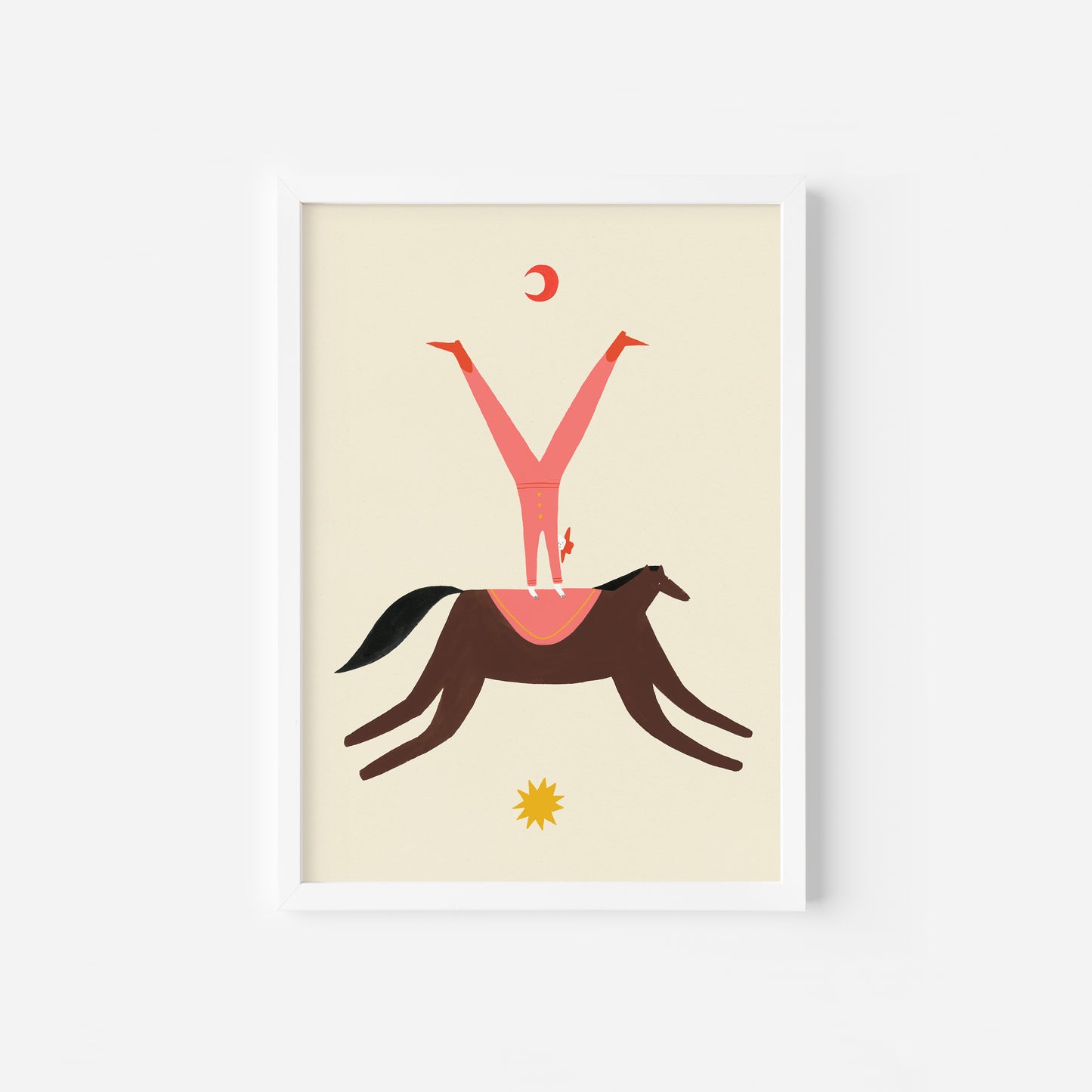 Show Jumping Cowboy Print image 8