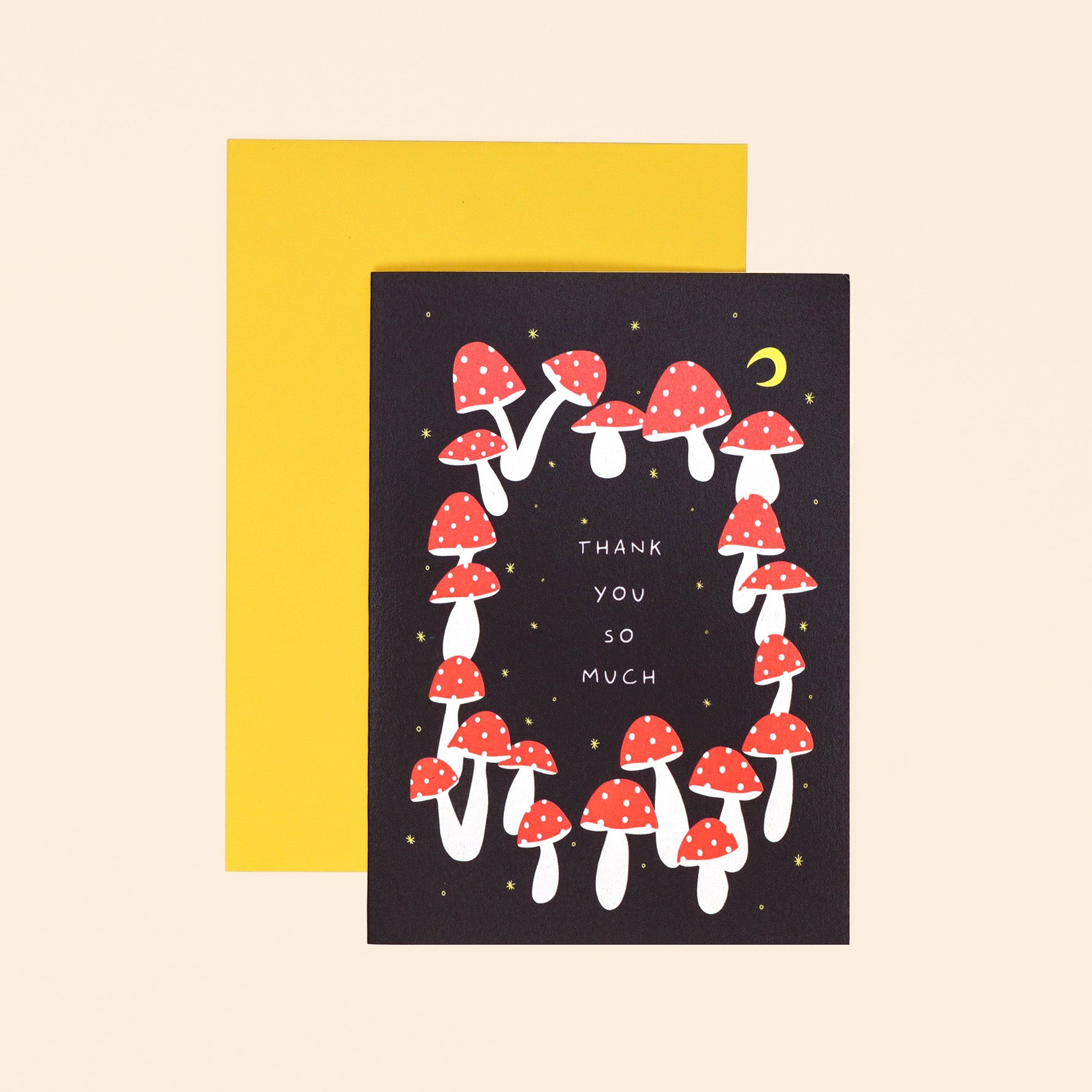 Mushroom Thank You Card image 1