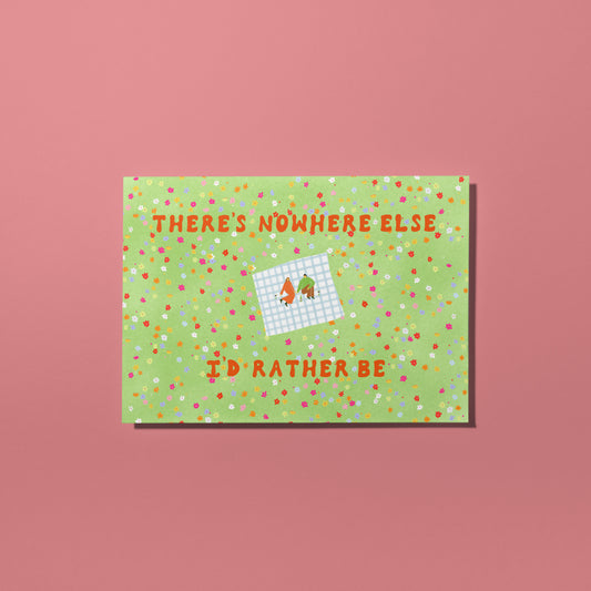 Nowhere Else I'd Rather Be Love Card image 0