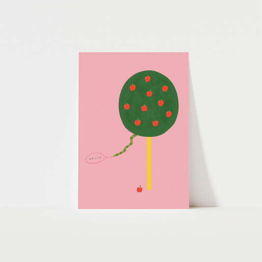 Apple Tree Art Print image 0