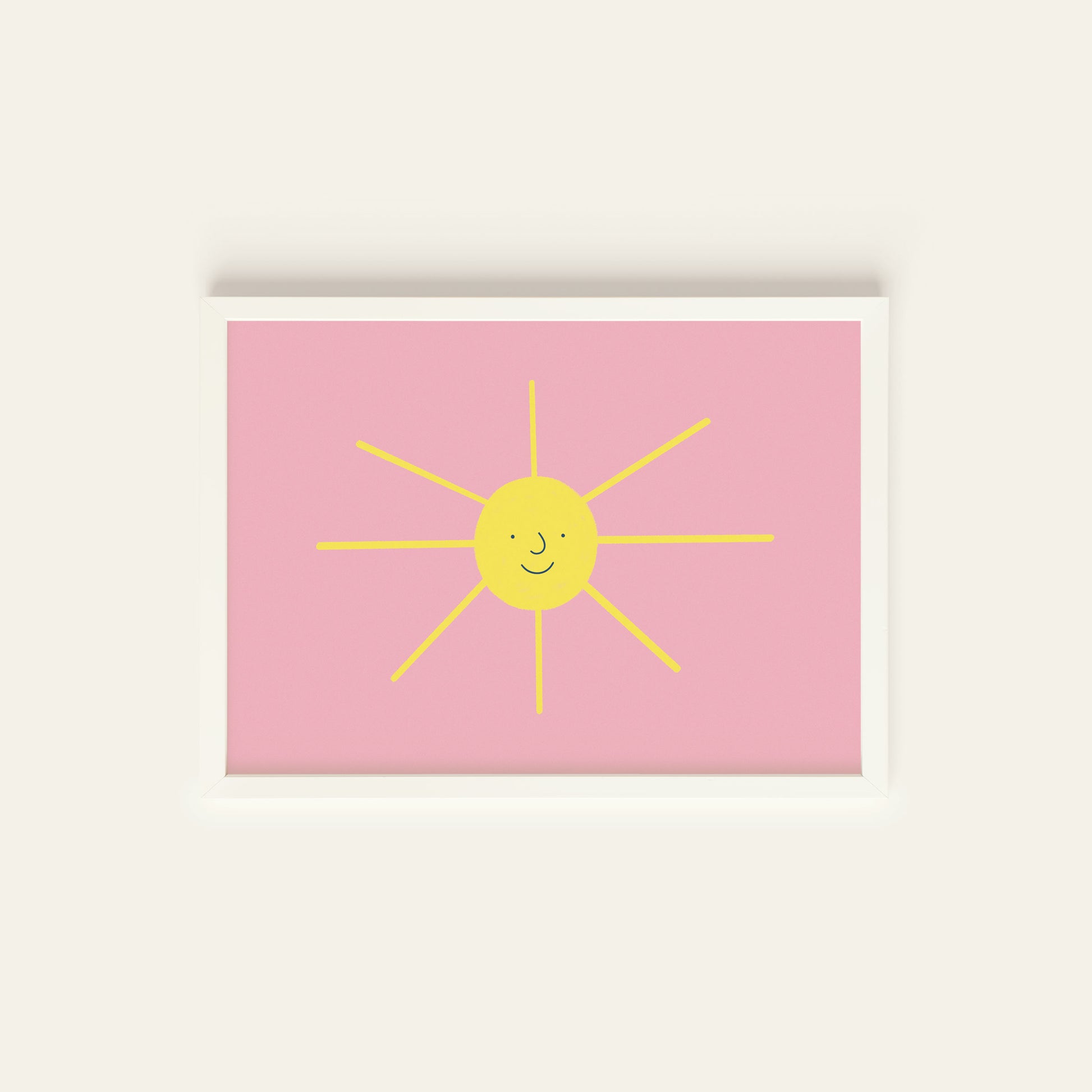 Happy Sun Postcard Print image 2