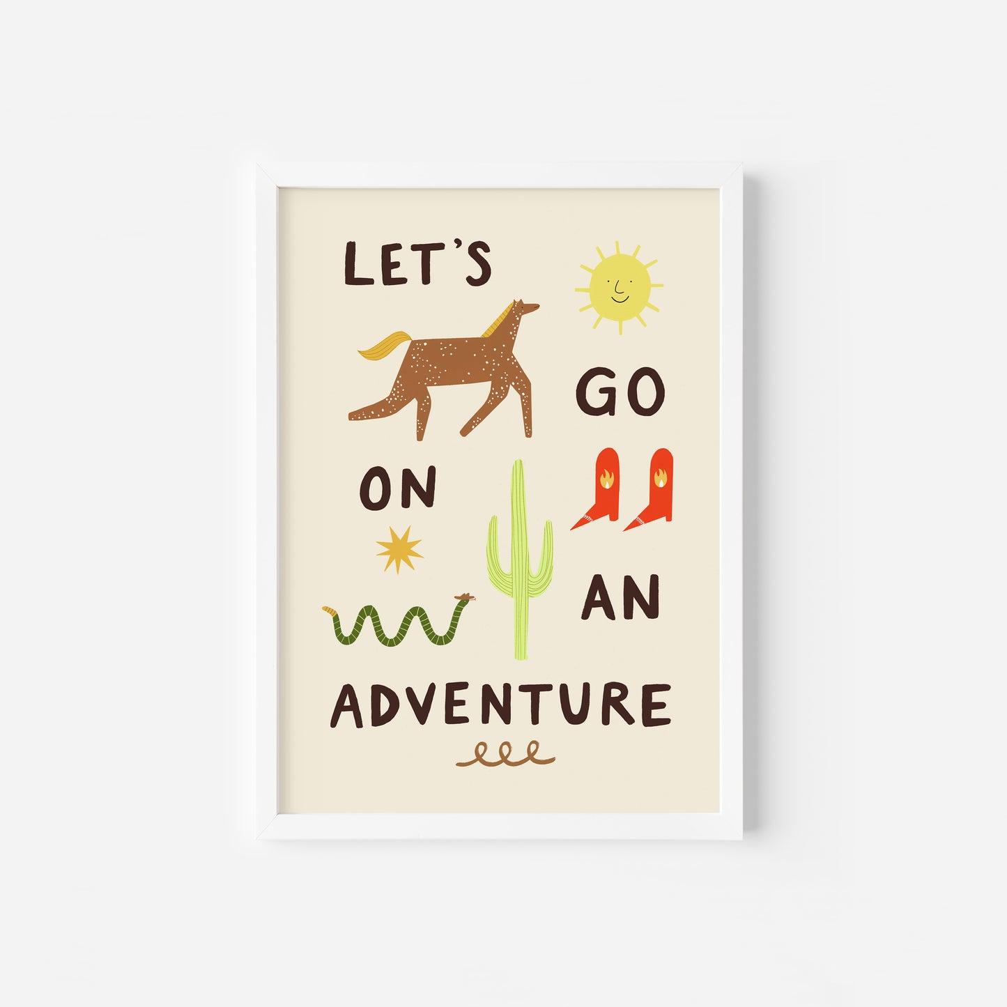 Let's Go On An Adventure Art Print image 7