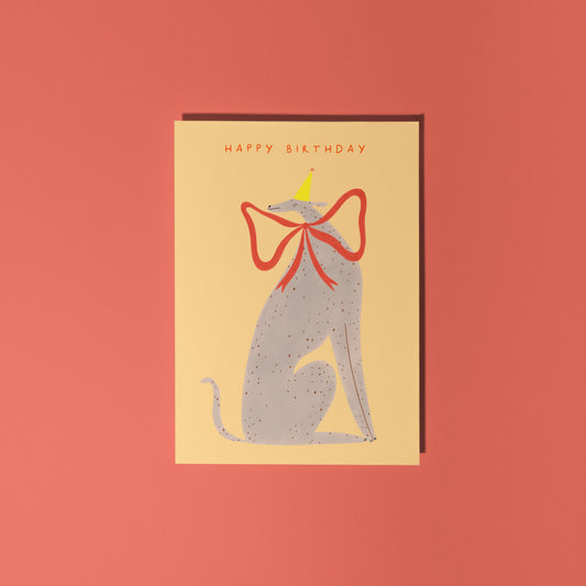 Whippet Birthday Card image 0