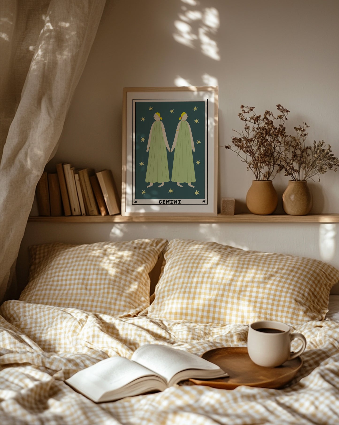Tarot Gemini Art Print