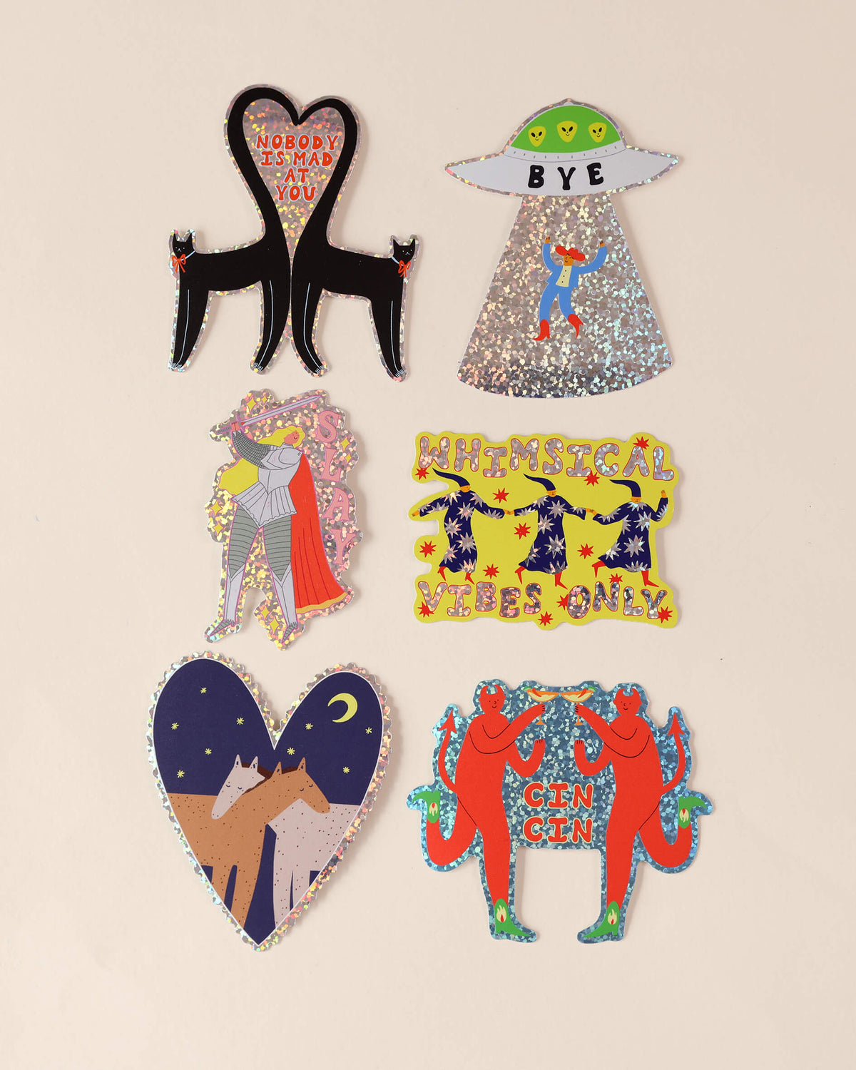 4x Random Sample Sticker