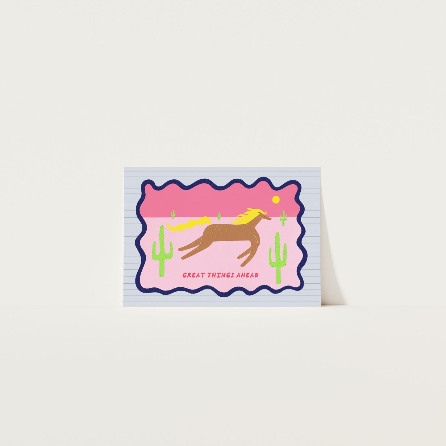 Great Things Ahead Horse Art Print
