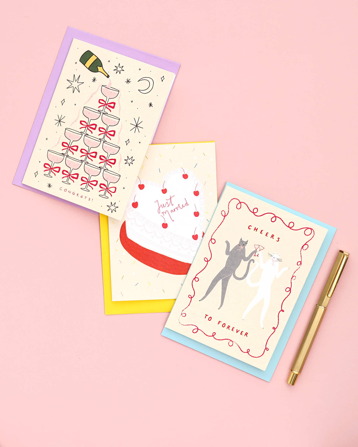x1 Random Wedding Card