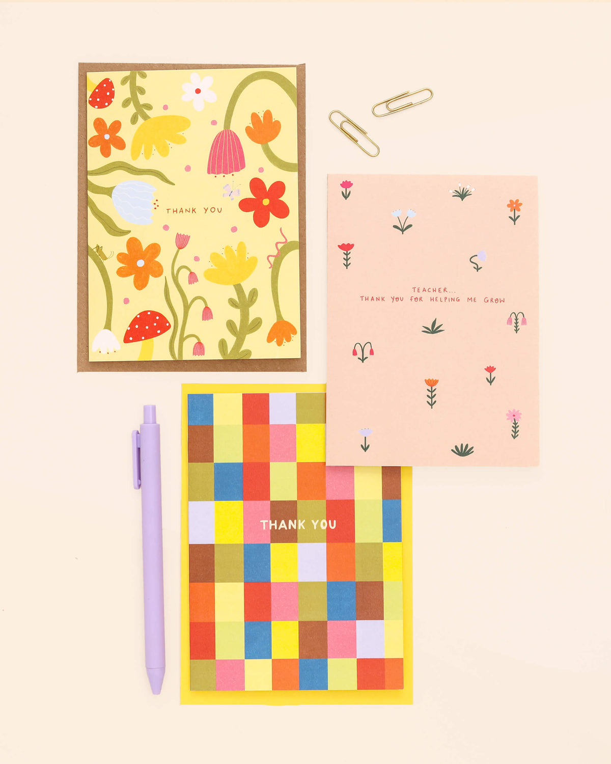 x1 Random Thank You Card