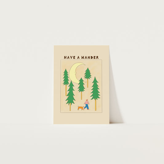 Have A Wander Art Print A4