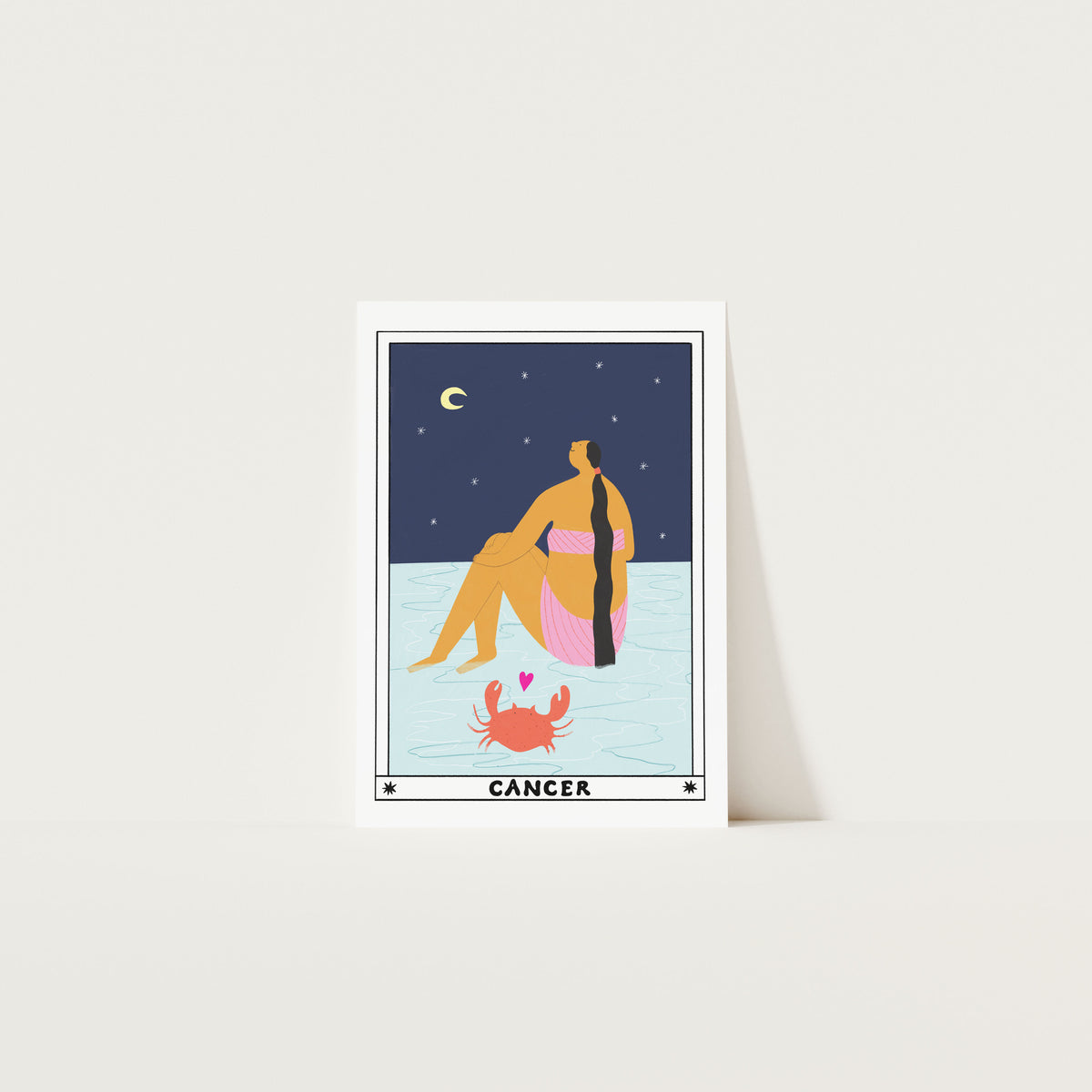 Cancer Art Print A4
