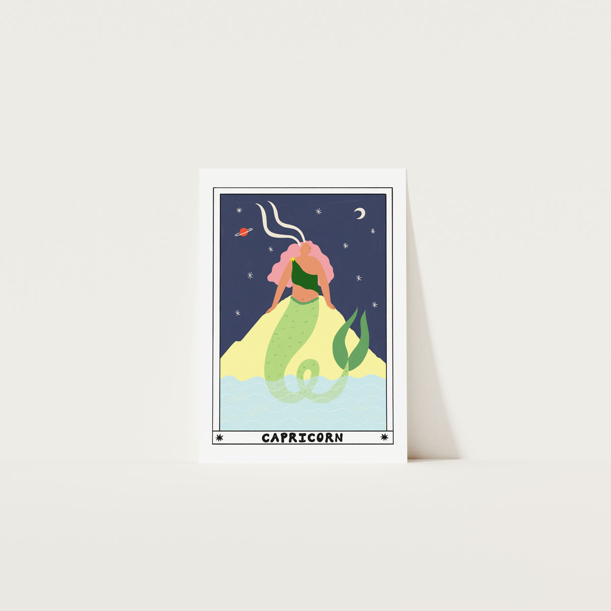 Capricorn Art Print A3