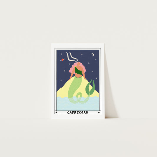 Capricorn Art Print A3