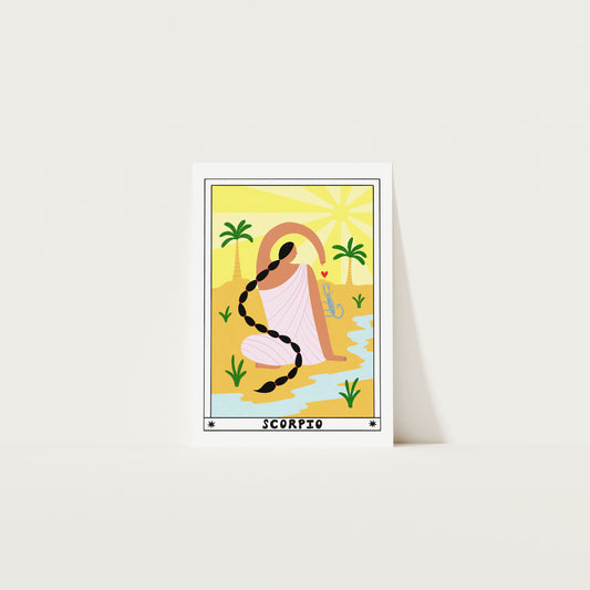 Scorpio Art Print A5