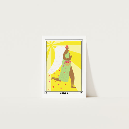 Virgo Art Print A4