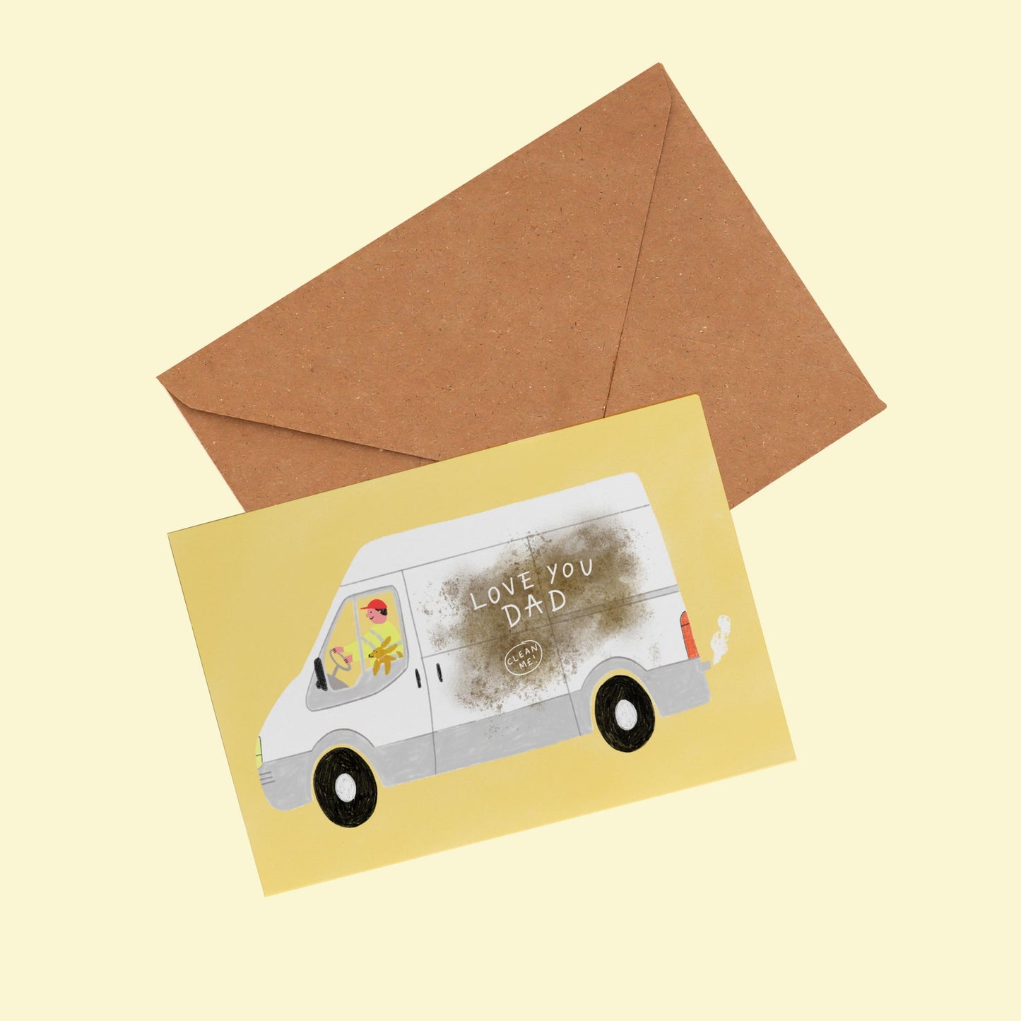 Van Dad Father's DayCard