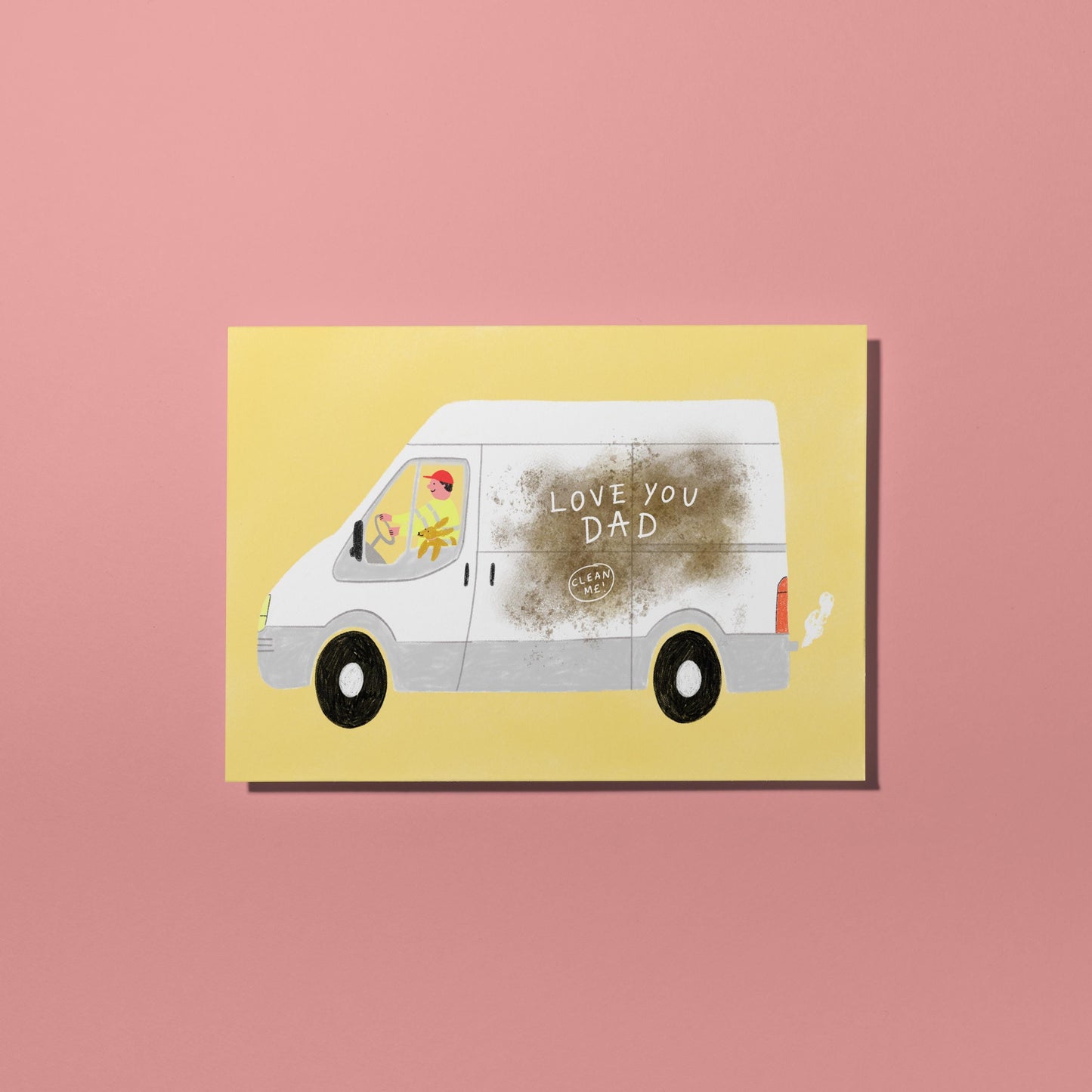 Van Dad Father's DayCard