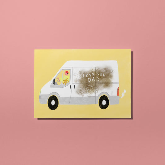 Van Dad Father's DayCard