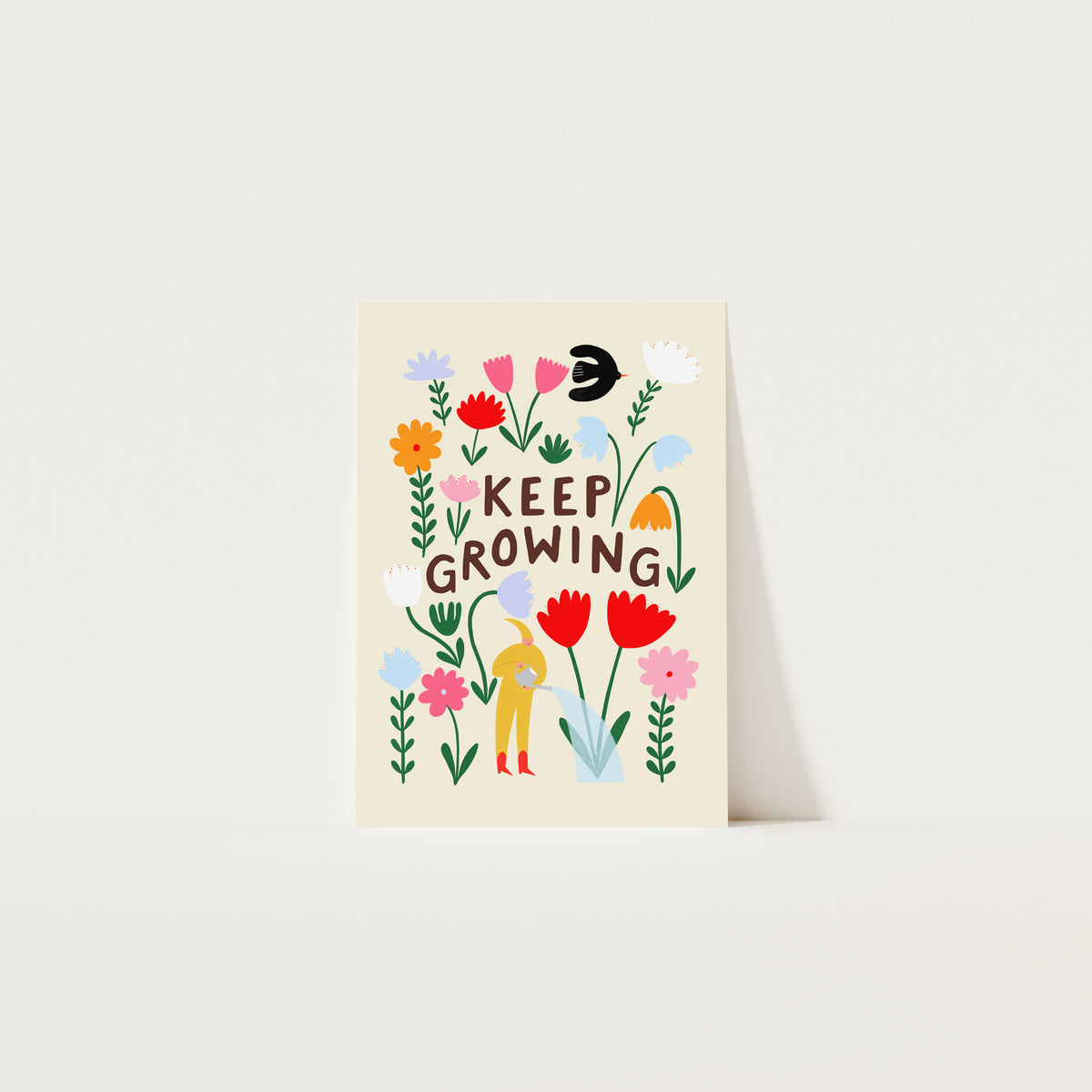 Keep Growing Art Print A4