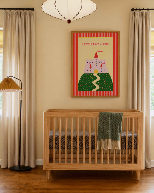 Let's Stay Home Art Print