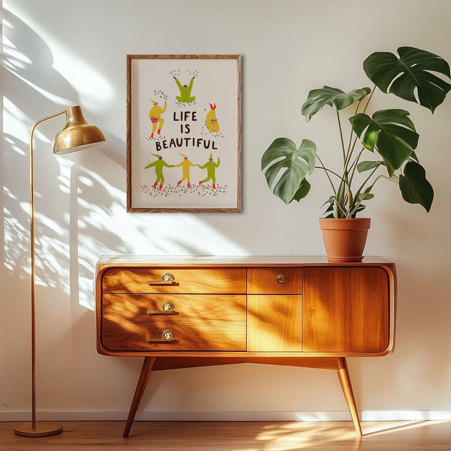 Life Is Beautiful Art Print